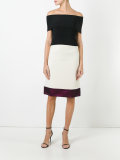 block hem skirt