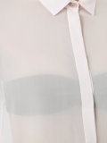 semi-sheer shirt