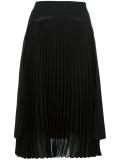 pleated panel skirt