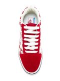 checked sneakers