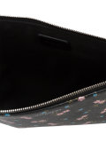 flower print pouch