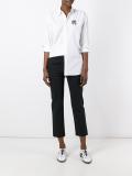 logo print shirt
