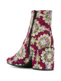 embroidered ankle boots