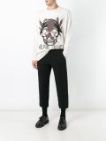 tailored cropped trousers