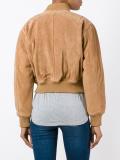 cropped bomber jacket