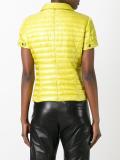 shortsleeved puffer jacket