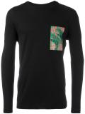 logo print longsleeved T-shirt