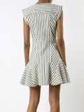 striped mini dress