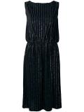glitter pinstripe dress