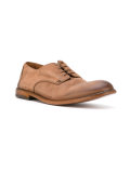 distressed derby shoes