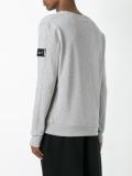 ribbed detail sweatshirt 