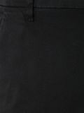 drop-crotch cropped trousers