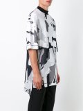 abstract print T-shirt