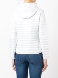 zipped padded jacket