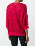 ribbed sweatshirt