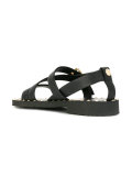 stud embellished sandals