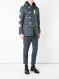 padded hooded jacket
