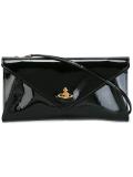 removable strap envelope clutch