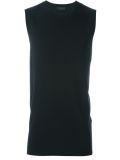 sleeveless knit top