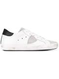 contrast ankle panel sneakers