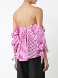 checked blouse