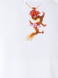 embroidered dragon sweatshirt