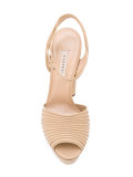 ridged platform sandals 