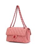 medium double flap shoulder bag