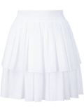 perforated layered skirt