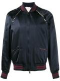 Rockstud bomber jacket