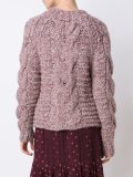 'Francisca'手工粗针织毛衣