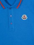 embroidered logo polo shirt