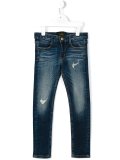 distressed jeans