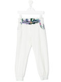 floral waistband trousers