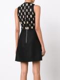 geometric panel dress