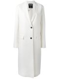 buttoned coat