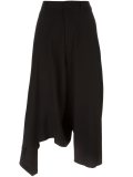 asymmetric short trousers