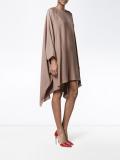 silk-georgette mini dress