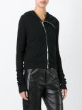 zipped cardigan 