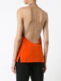 halterneck blouse