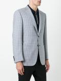 checked blazer 