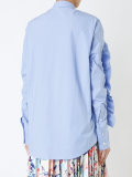 ruffled detail shirt