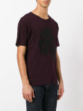 flaming skull T-shirt