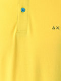 contrast polo shirt