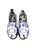 printed slip-on sneakers