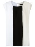 panelled blouse