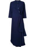 tie front maxi dress