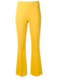 tailored flared trousers