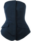 tailored bandeau top 
