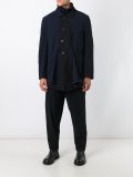 对比拼接夹克